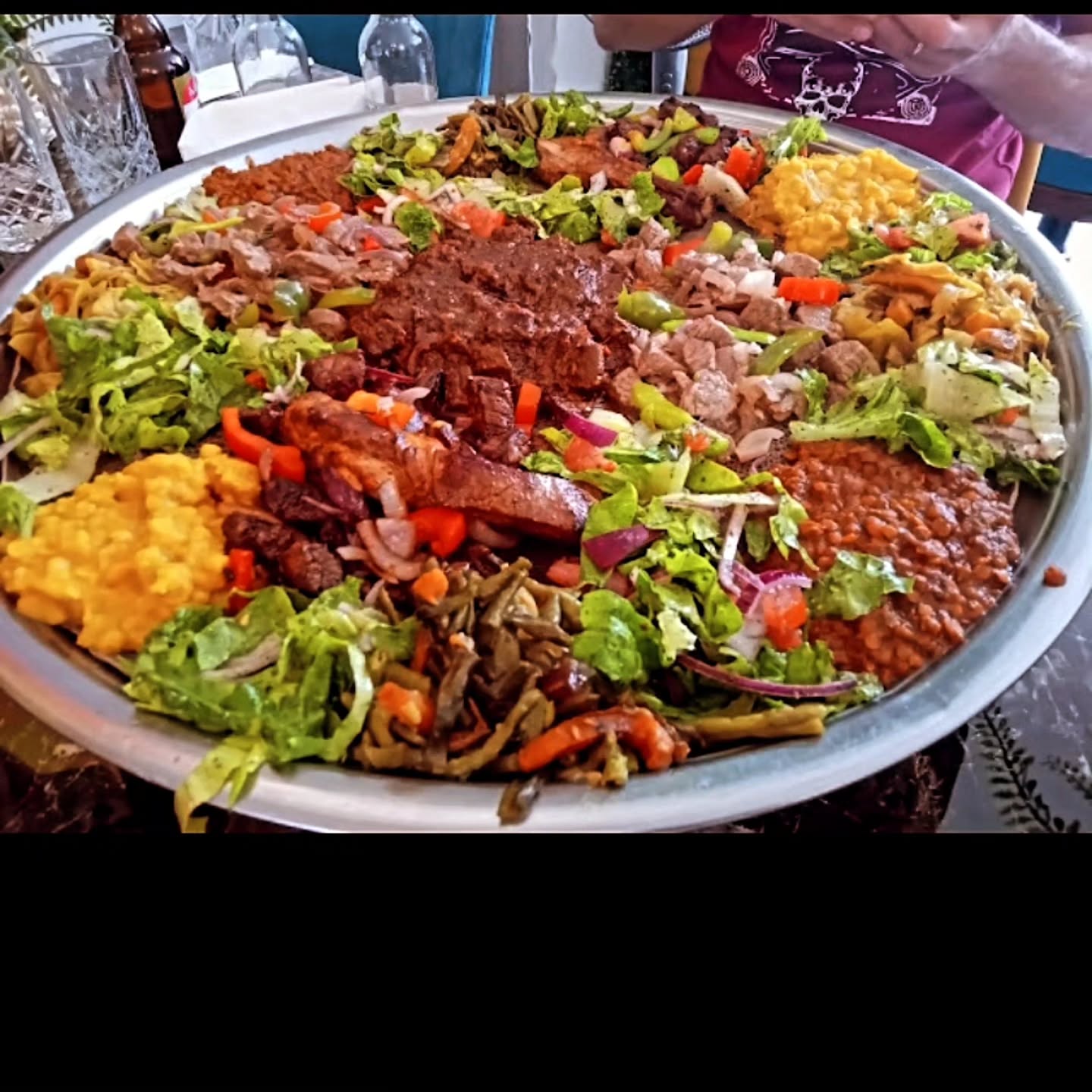 Authentic eritrean food to share
