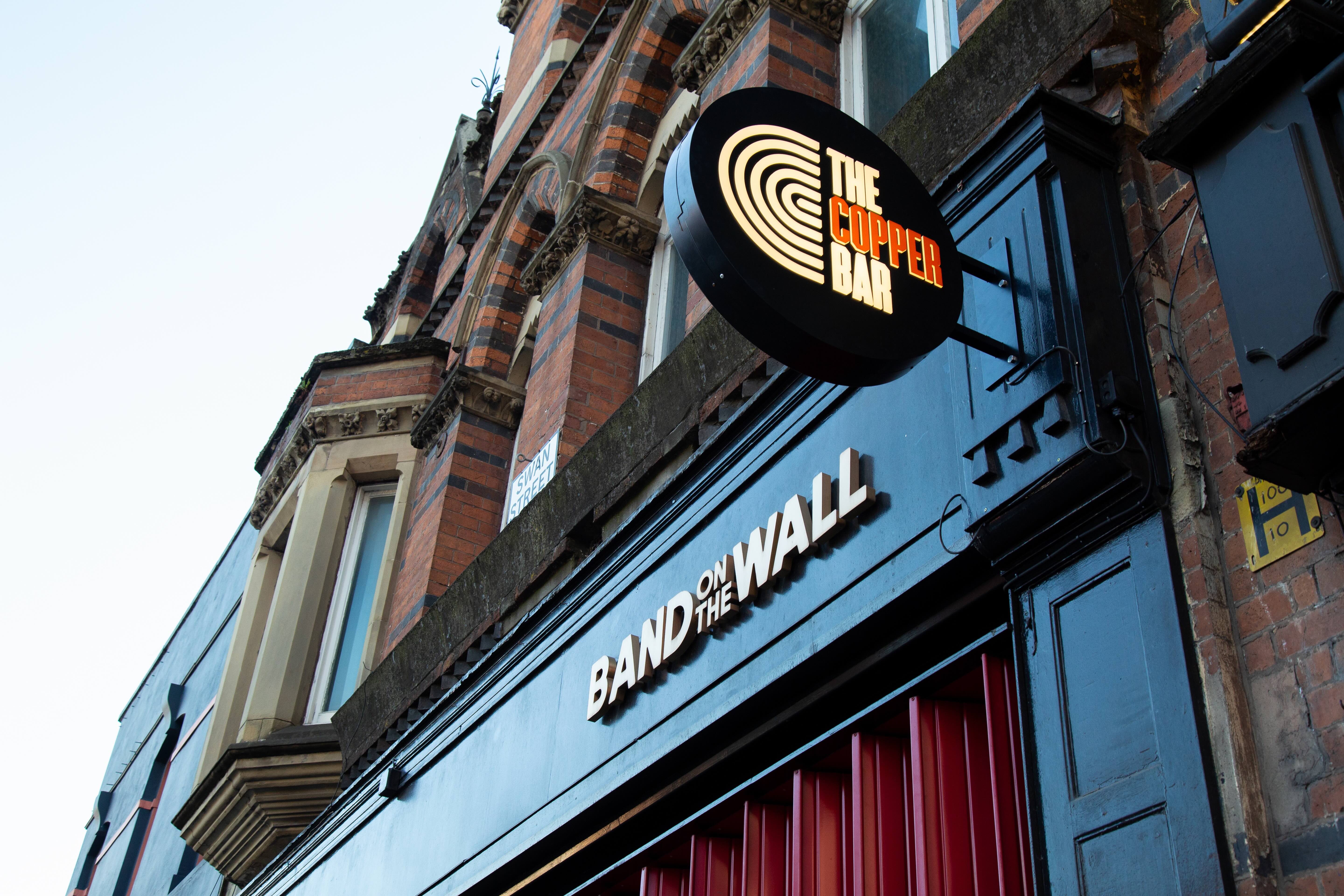 Band on the Wall copper Bar Exterior